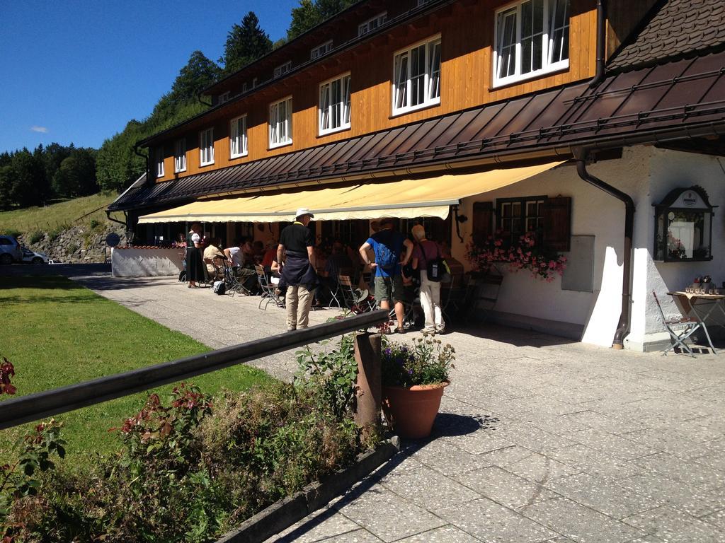 Gasthof Blaue Gams Ettal Exterior foto